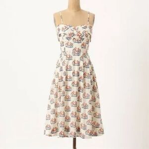 Anthropologie 9H15 bicycle dress